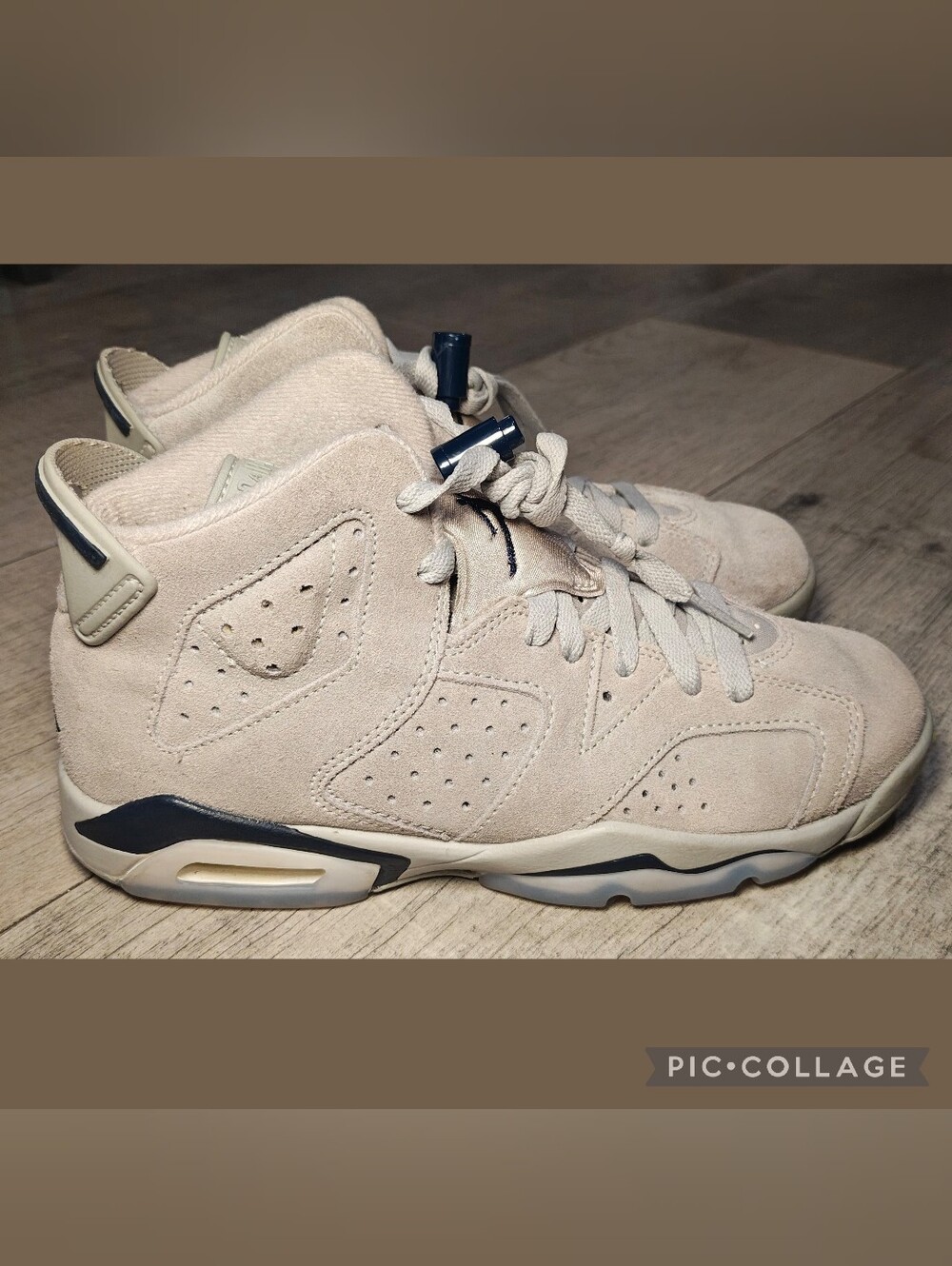 🔥Jordan 6 Retro Georgetown GS Suede Sneakers 🔥